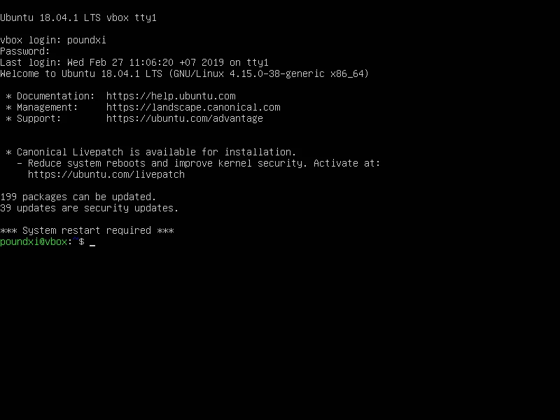 วิธีใช้ Command-Line บน Linux - บล็อกของ Poundxi
