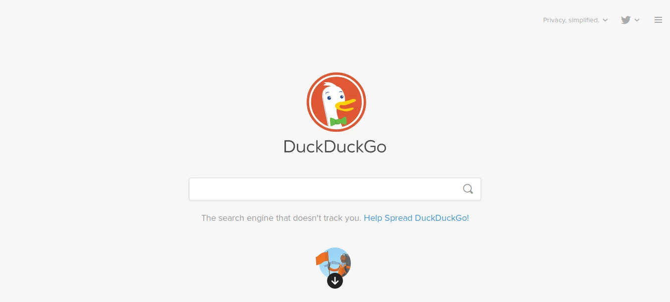 DuckDuckGo Homepage DuckDuckGo Homepage