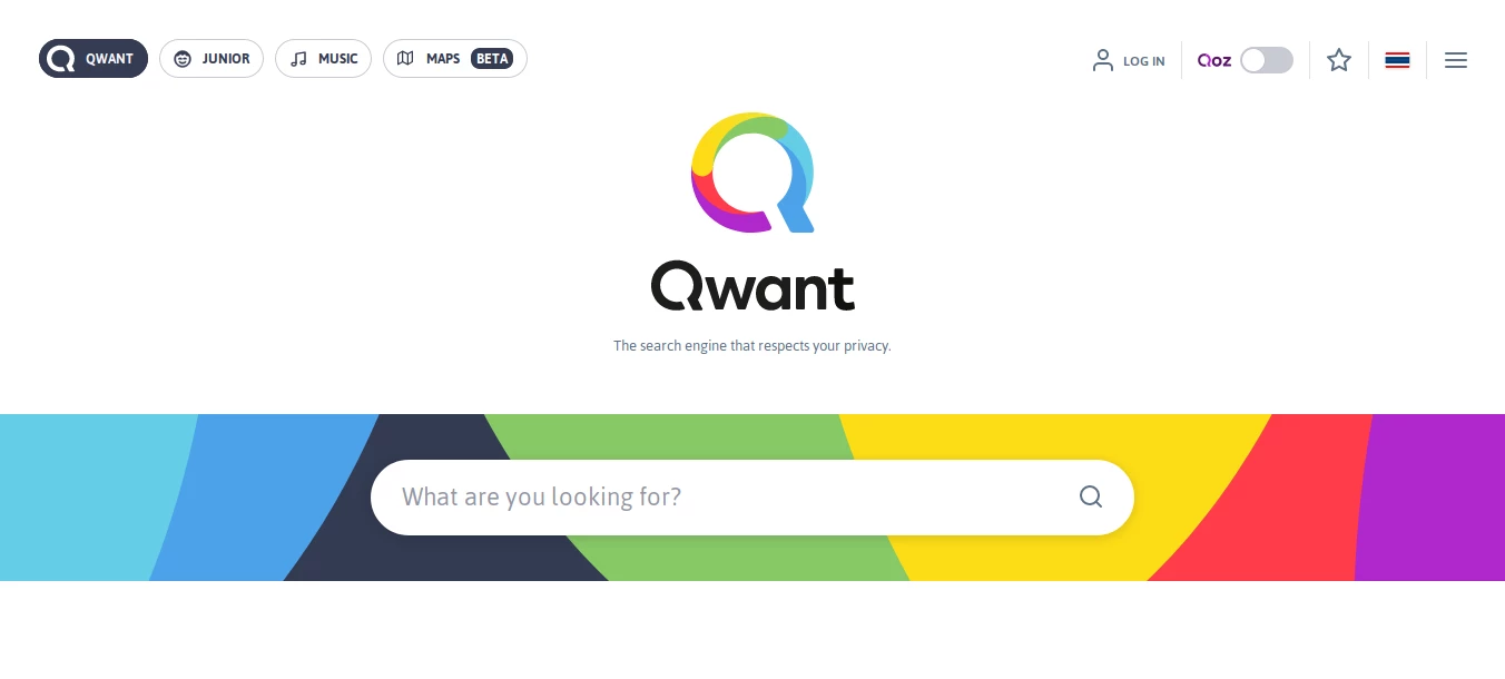 Qwant Homepage Qwant Homepage